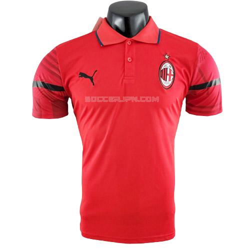 acミラン 2022-23 赤 ポロシャツ