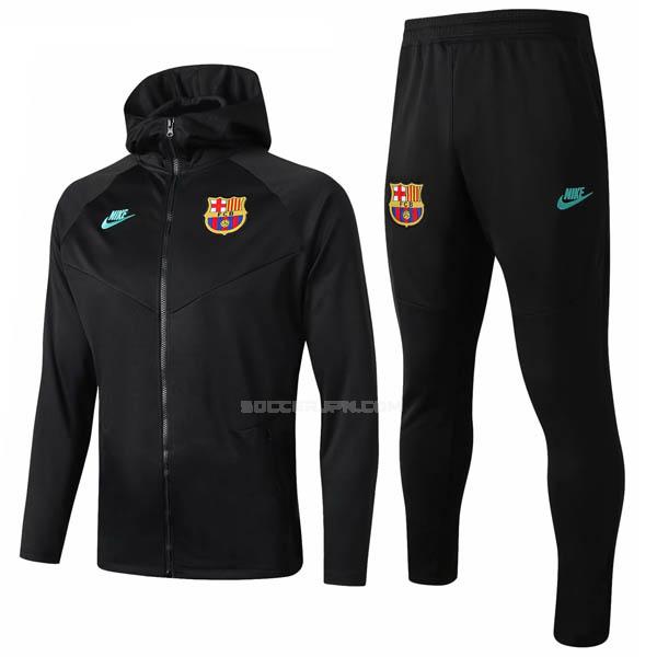 fcバルセロナ 2019-2020 ブラック フード付きジャケット
