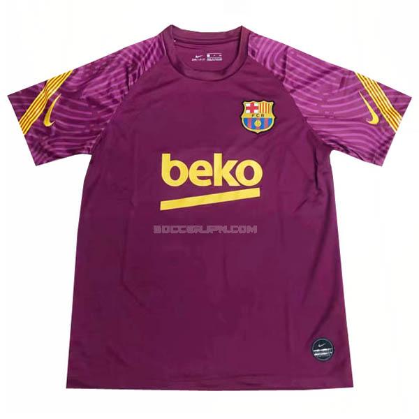 fcバルセロナ 2019-2020 紫の プラクティスシャツ