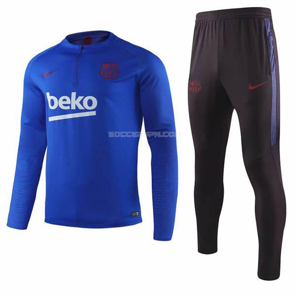 fcバルセロナ 2019-2020 青い サッカー スウェットシャツ