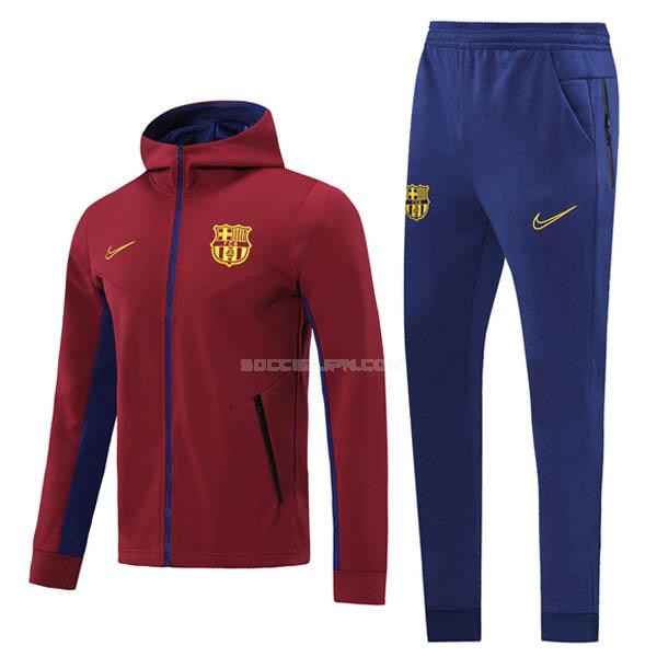 fcバルセロナ 2020-21 赤 フード付きジャケット
