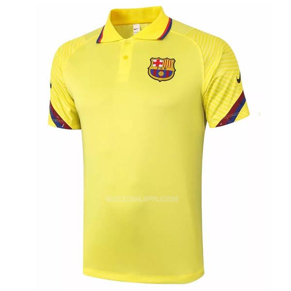 fcバルセロナ 2020-21 黄 ポロシャツ