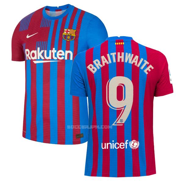 fcバルセロナ 2021-22 braithwaite ホーム ユニフォーム