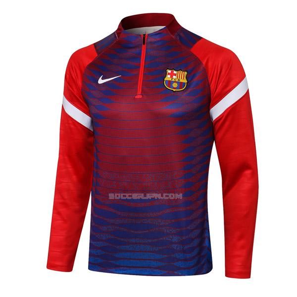 fcバルセロナ 2021-22 top 赤 サッカー スウェットシャツ