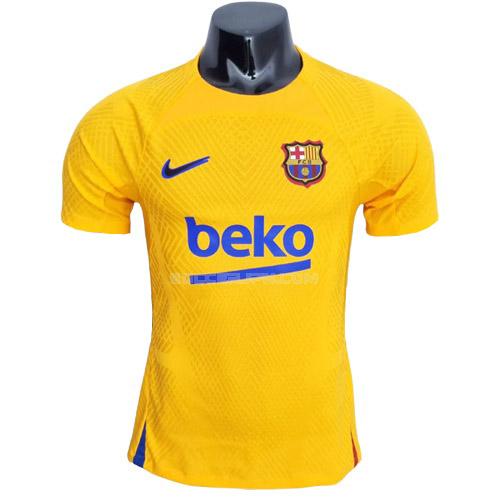 fcバルセロナ 2022-23 プレイヤー版 黄 プラクティスシャツ