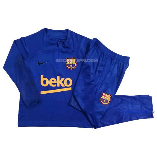 fcバルセロナ 2023 ジュニア 23115a1 青い サッカー スウェットシャツ