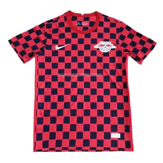 rbライプツィヒ 2020 赤-ブラック プラクティスシャツ