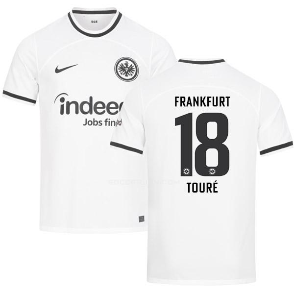 アイントラハト フランクフルト 2022-23 toure ホーム ユニフォーム