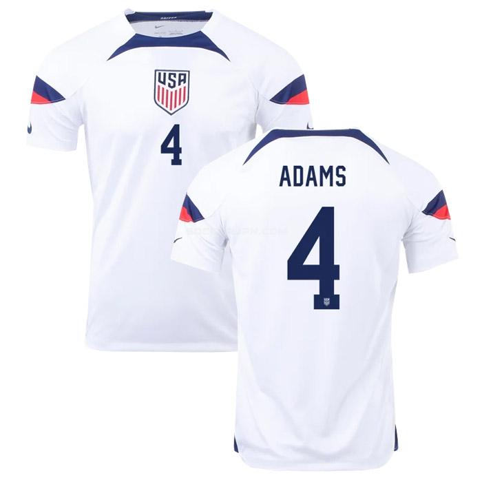 アメリカ 2022 adams ワールドカップ ホーム ユニフォーム