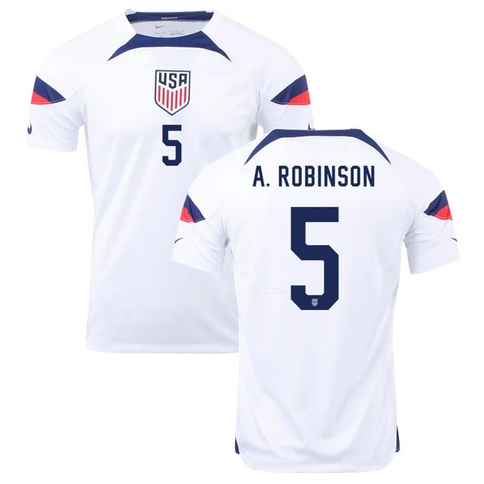 アメリカ 2022 antonee robinson ワールドカップ ホーム ユニフォーム
