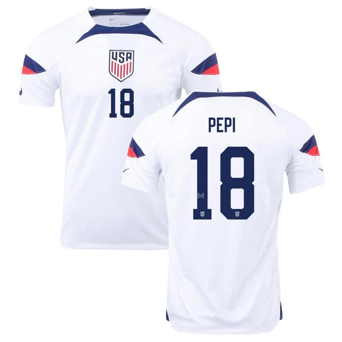 アメリカ 2022 pepi ワールドカップ ホーム ユニフォーム