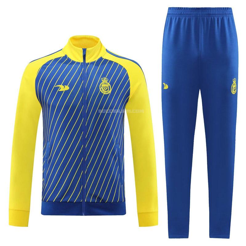アル ナスルfc 2023 青い 黄 ジャケット