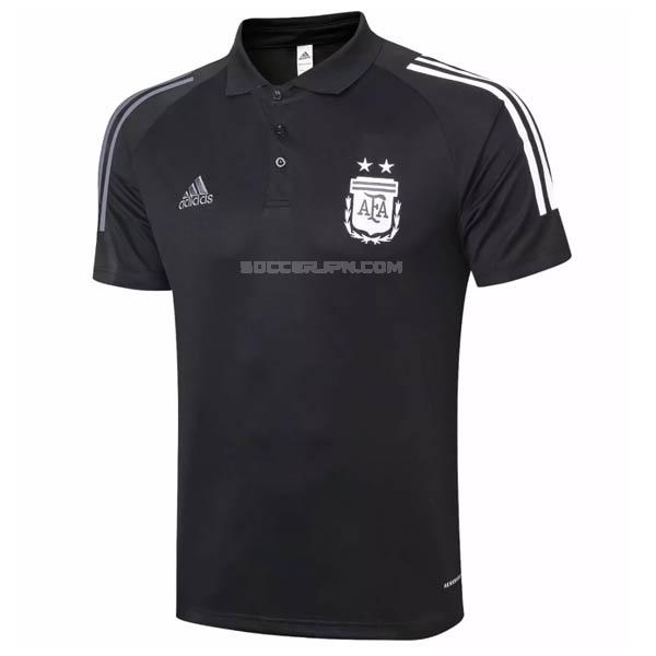 アルゼンチン 2020-21 ブラック ポロシャツ