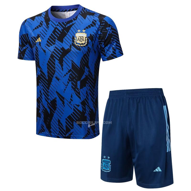 アルゼンチン 2022-23 221025a1 青い プラクティスシャツ