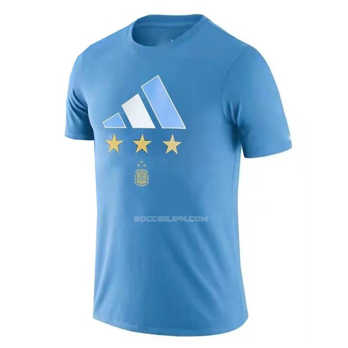 アルゼンチン 2022 3 star 青い t-shirt