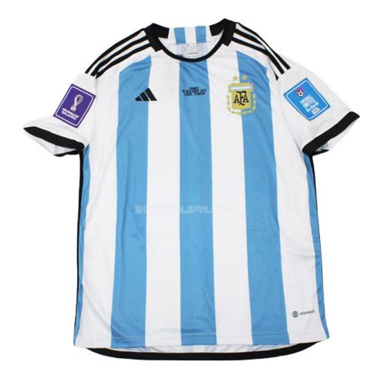 アルゼンチン 2022 world cup final ホーム ユニフォーム