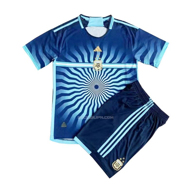 アルゼンチン 2023 ジュニア 特別版 青い ユニフォーム