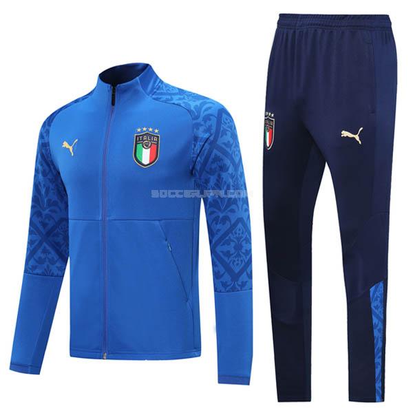 イタリア 2020-21 青い ジャケット