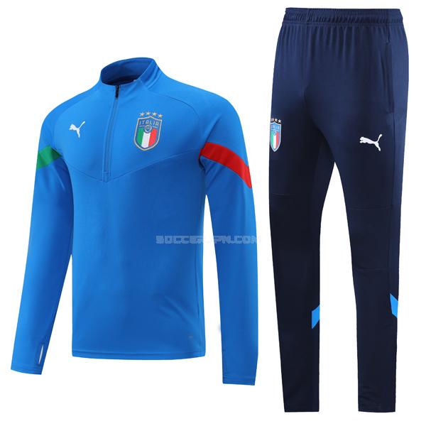 イタリア 2022-23 青い 22813a ジャケット