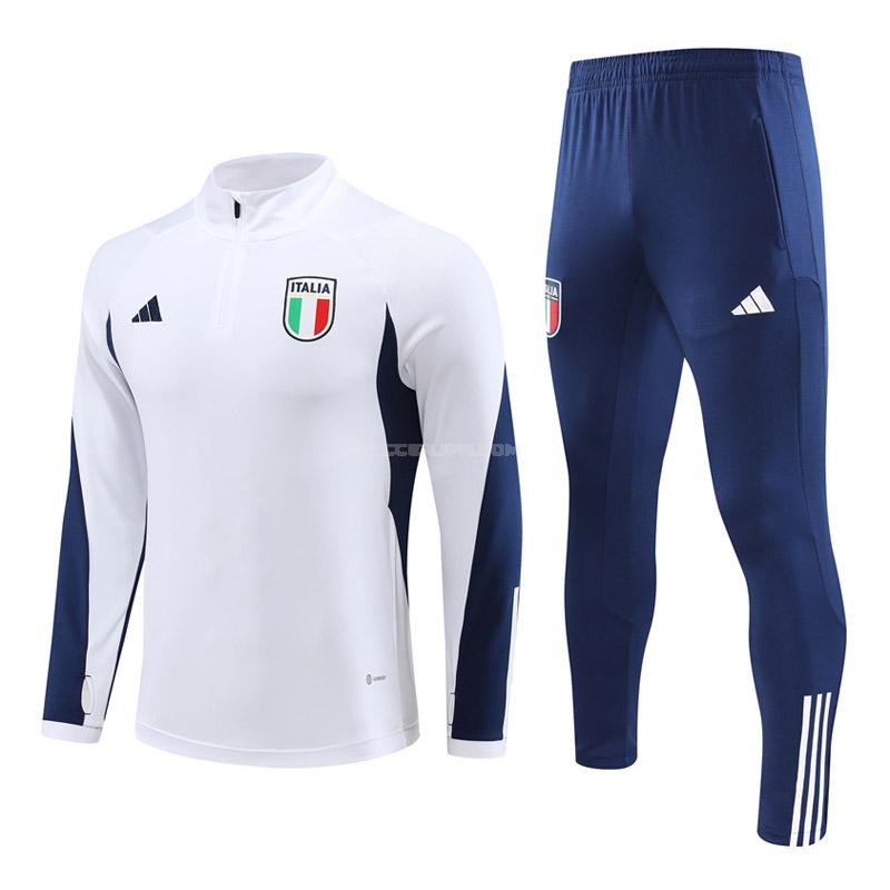 イタリア 2023-24 231125a1 白い サッカー スウェットシャツ