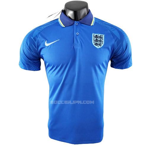 イングランド 2022 青い ポロシャツ