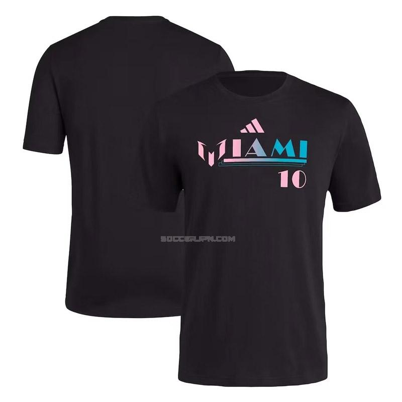インテル マイアミ 2023 2371a2 ブラック T-Shirt