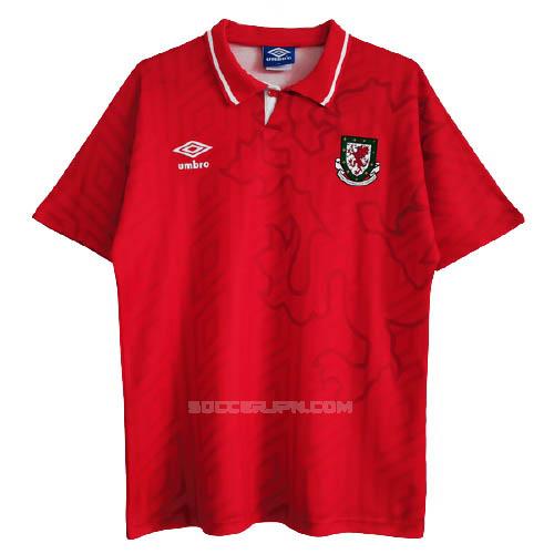 ウェールズ 1992-94 ホーム レトロユニフォーム