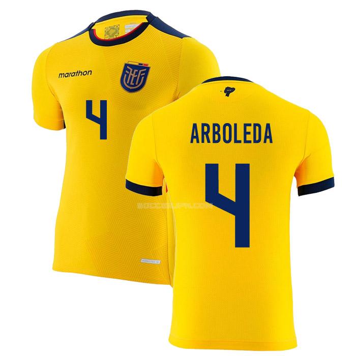 エクアドル 2022 arboleda ワールドカップ ホーム ユニフォーム