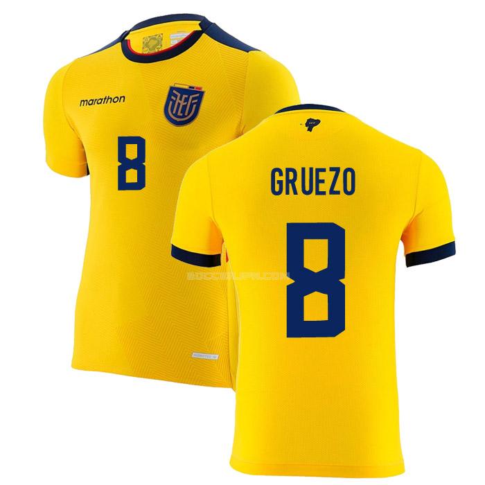 エクアドル 2022 gruezo ワールドカップ ホーム ユニフォーム