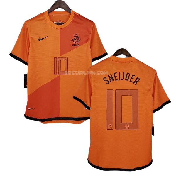 オランダ 2012 sneijder ホーム レトロユニフォーム