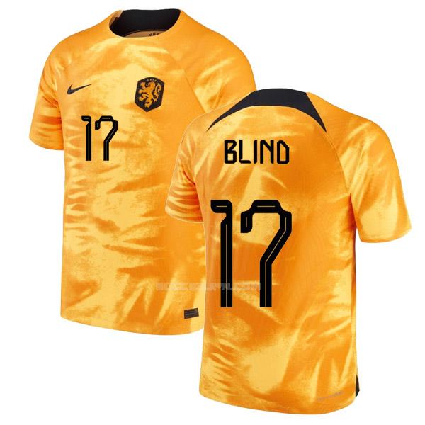 オランダ 2022 blind ワールドカップ ホーム ユニフォーム