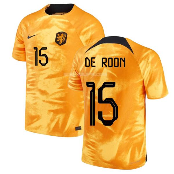 オランダ 2022 de roon ワールドカップ ホーム ユニフォーム