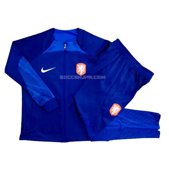 オランダ 2023 ジュニア 23115a1 青い ジャケット