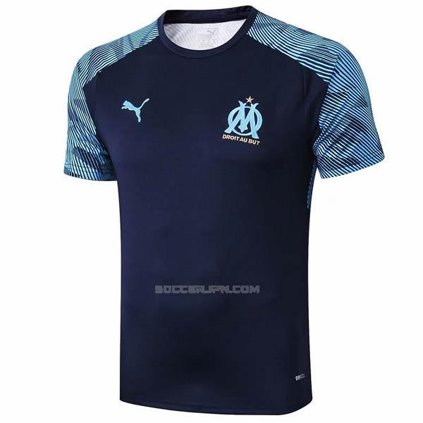オリンピック マルセイユ 2019-2020 青い プラクティスシャツ