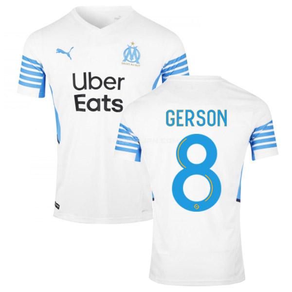 オリンピック マルセイユ 2021-22 gerson ホーム レプリカ ユニフォーム