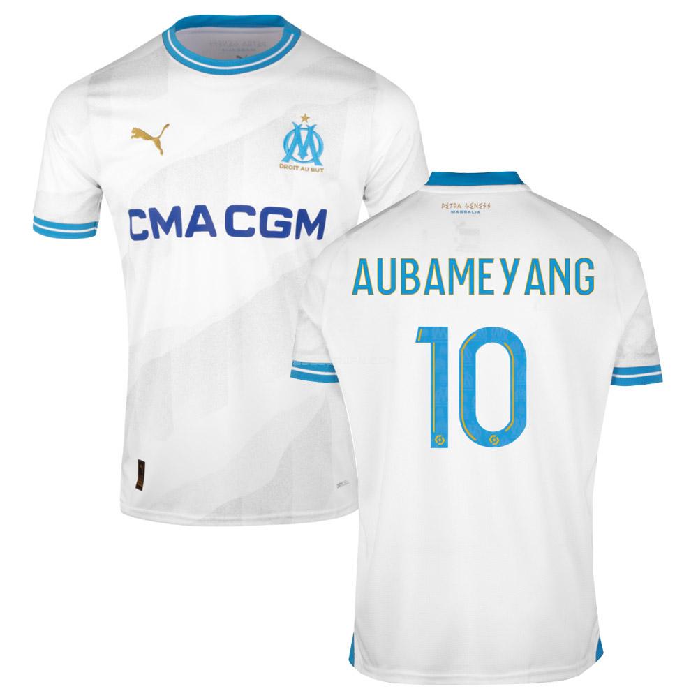 オリンピック マルセイユ 2023-24 aubameyang ホーム ユニフォーム