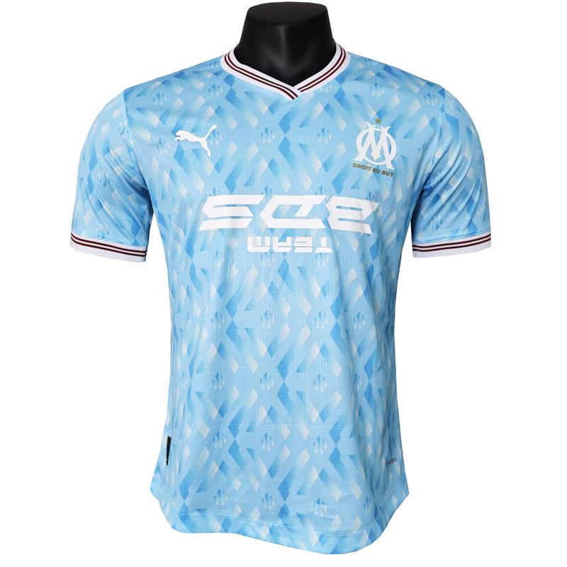 オリンピック マルセイユ 2023-24 特別 プレイヤー版 青い ユニフォーム