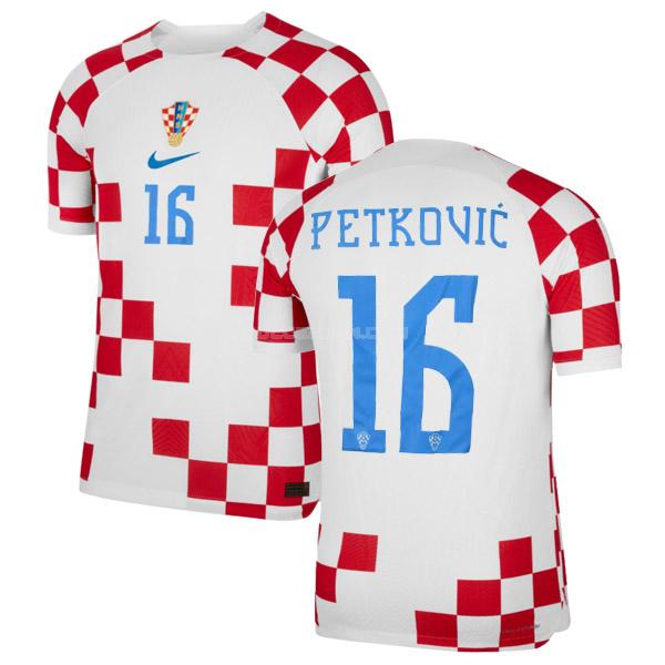 クロアチア 2022 petkovic ワールドカップ ホーム ユニフォーム