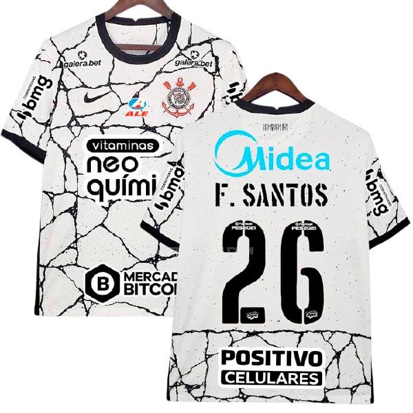コリンチャンス 2021-22 f.santos all sponsor ホーム レプリカ ユニフォーム