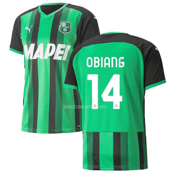 サッスオーロ 2021-22 obiang ホーム レプリカ ユニフォーム