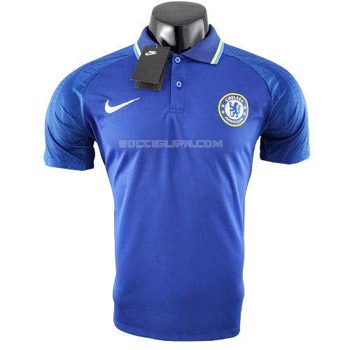 チェルシー 2022-23 青い ポロシャツ