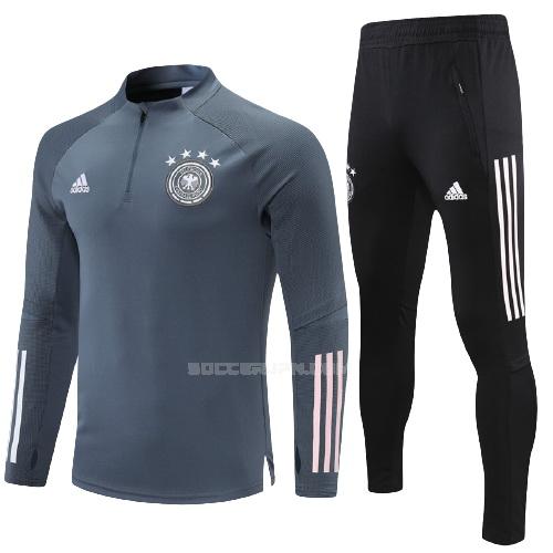 ドイツ 2021-22 ジュニア 暗灰色 サッカー スウェットシャツ