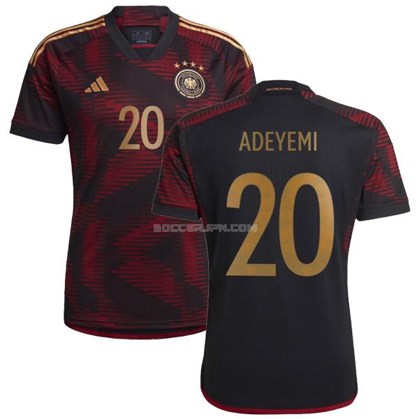 ドイツ 2022 adeyemi ワールドカップ アウェイ ユニフォーム