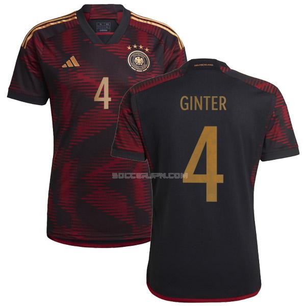 ドイツ 2022 ginter ワールドカップ アウェイ ユニフォーム