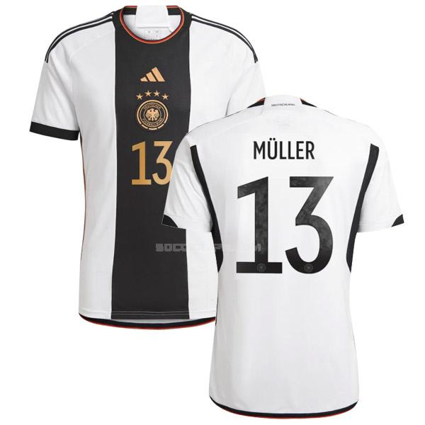 ドイツ 2022 müller ワールドカップ ホーム ユニフォーム