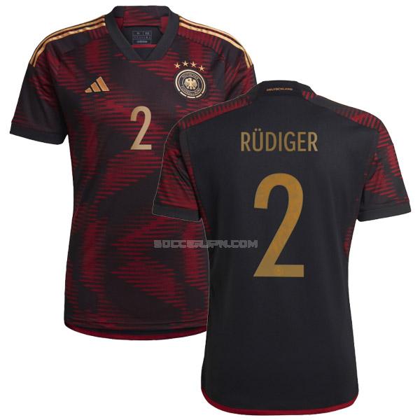 ドイツ 2022 rüdiger ワールドカップ アウェイ ユニフォーム