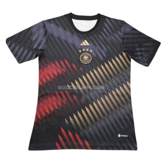 ドイツ 2022 ワールドカップ ブラック プラクティスシャツ