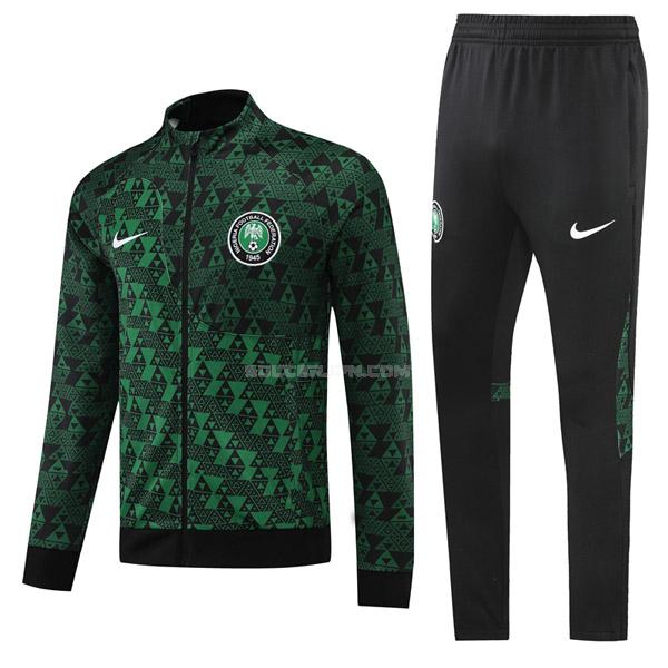 ナイジェリア 2022-23 ブラック 緑 ジャケット