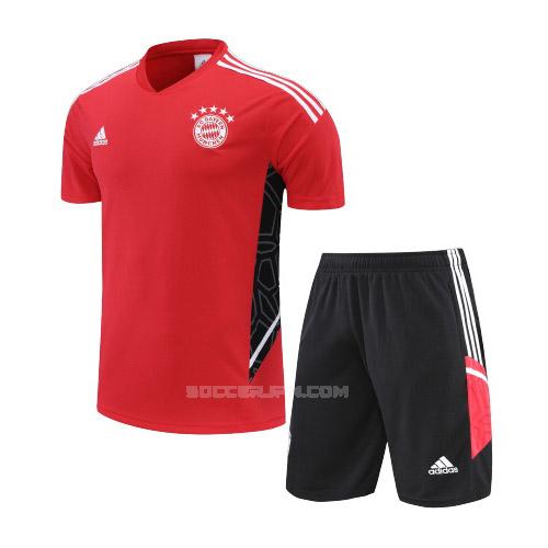 バイエルン ミュンヘン 2022-23 スーツ 赤 プラクティスシャツ