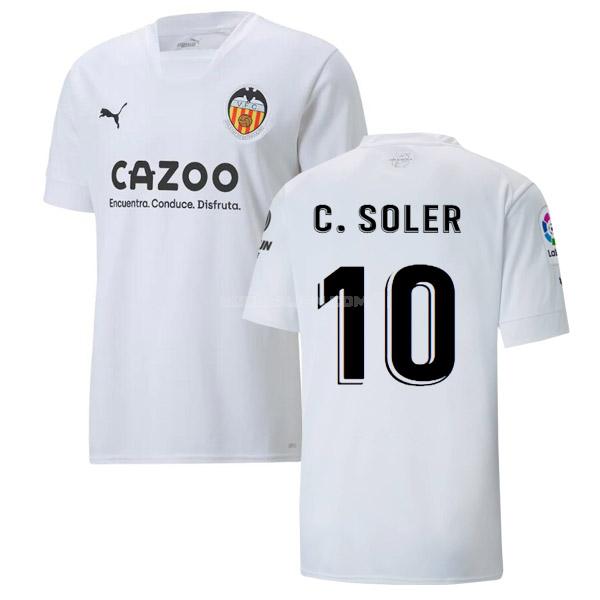 バレンシアcf 2022-23 c. soler ホーム ユニフォーム